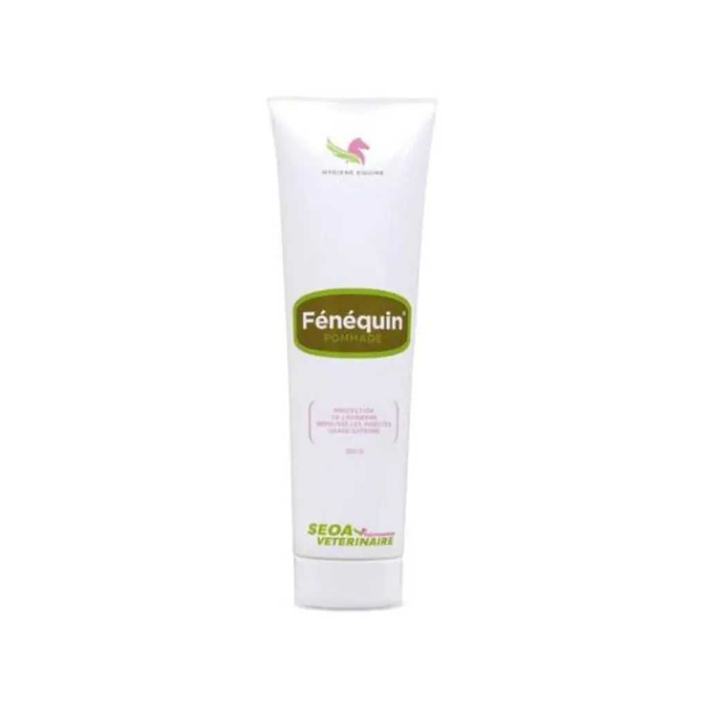 [23626] SEOA Fénéquin – Pommade apaisante, adoucissante et insectifuge pour chevaux – Répulsif contre mouches et taons – Tube 250 g