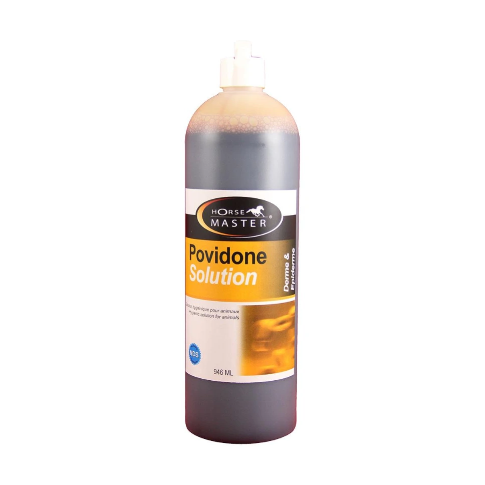 Povidone Solution 10 % Horse Master - Flacon  946 ml