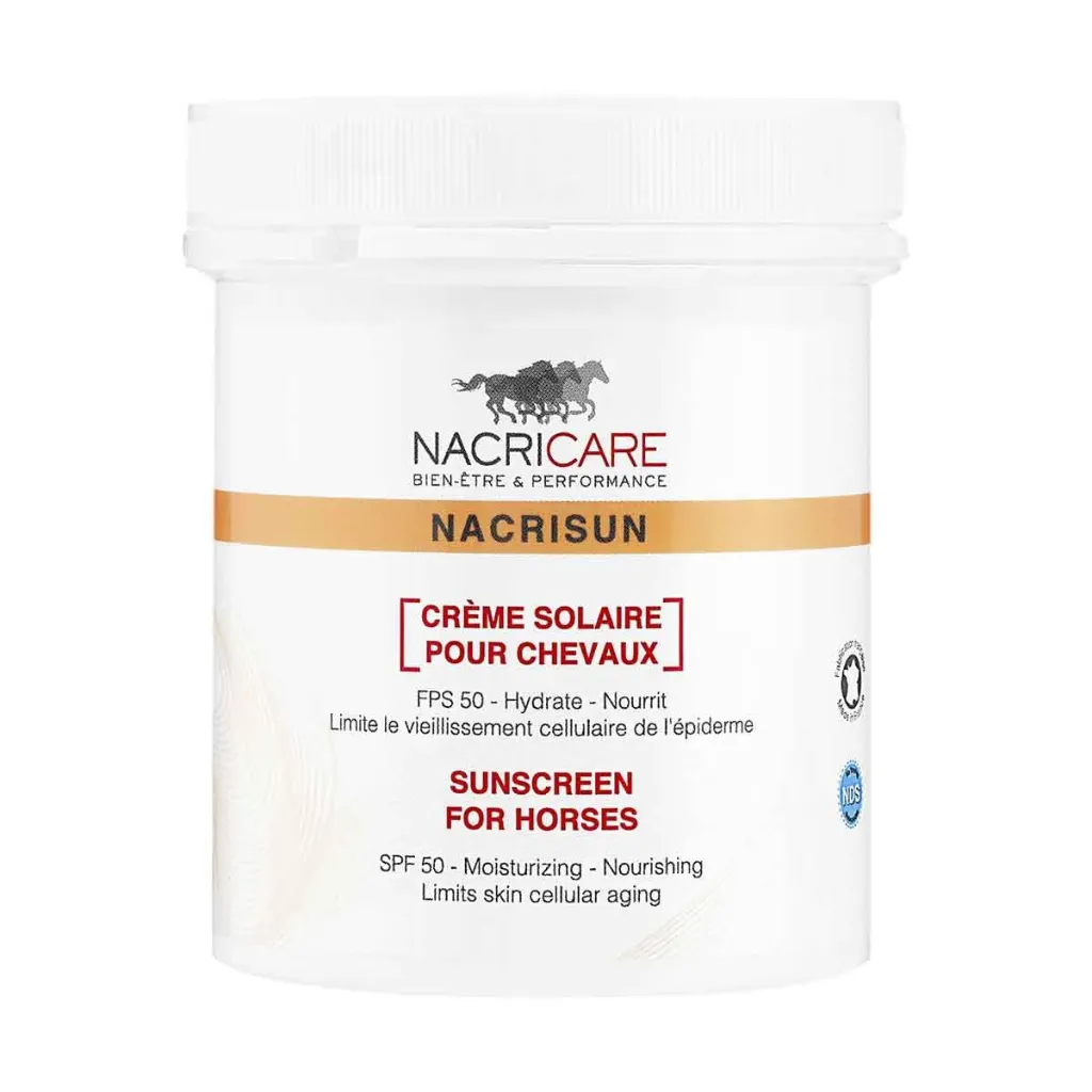 Nacricare Nacrisun crème solaire pour chevaux - Pot 200ml