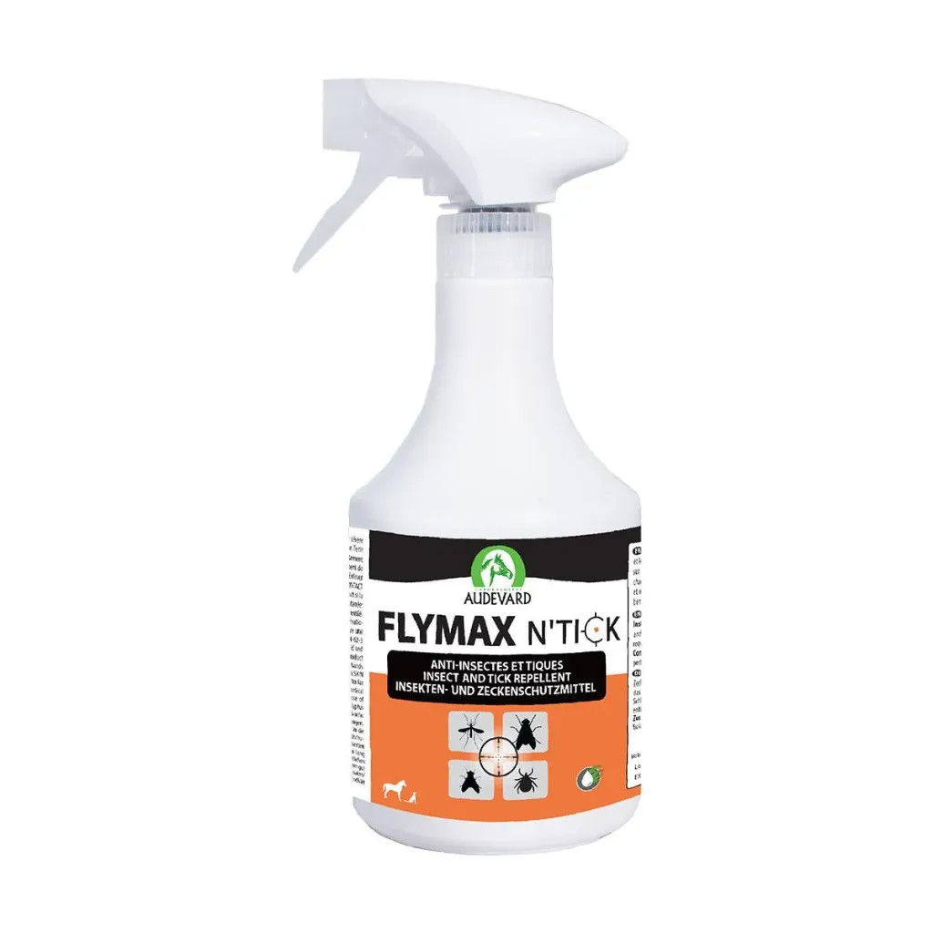 Audevard Flymax N'Tick Spray repulsif Anti-insectes et tiques - 400ml