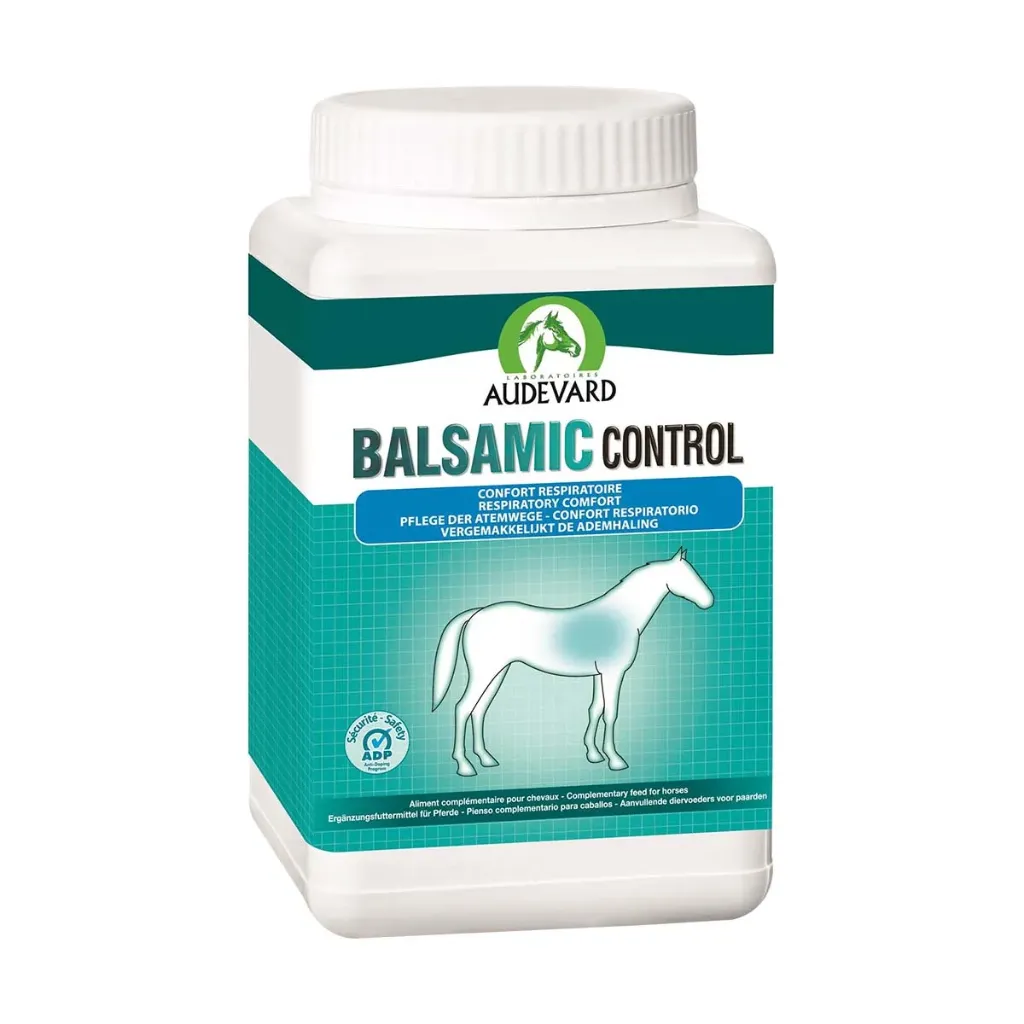 Audevard Balsamic Control Complément respiratoire cheval, voies inférieures, poussière & pollens - 1kg