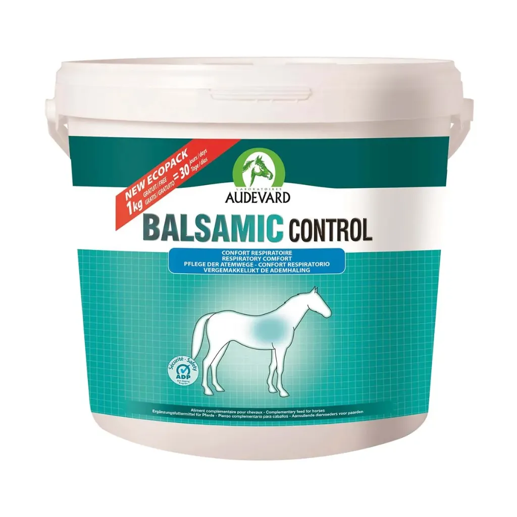 Audevard Balsamic Control Complément respiratoire cheval, voies inférieures, poussière & pollens - 5kg