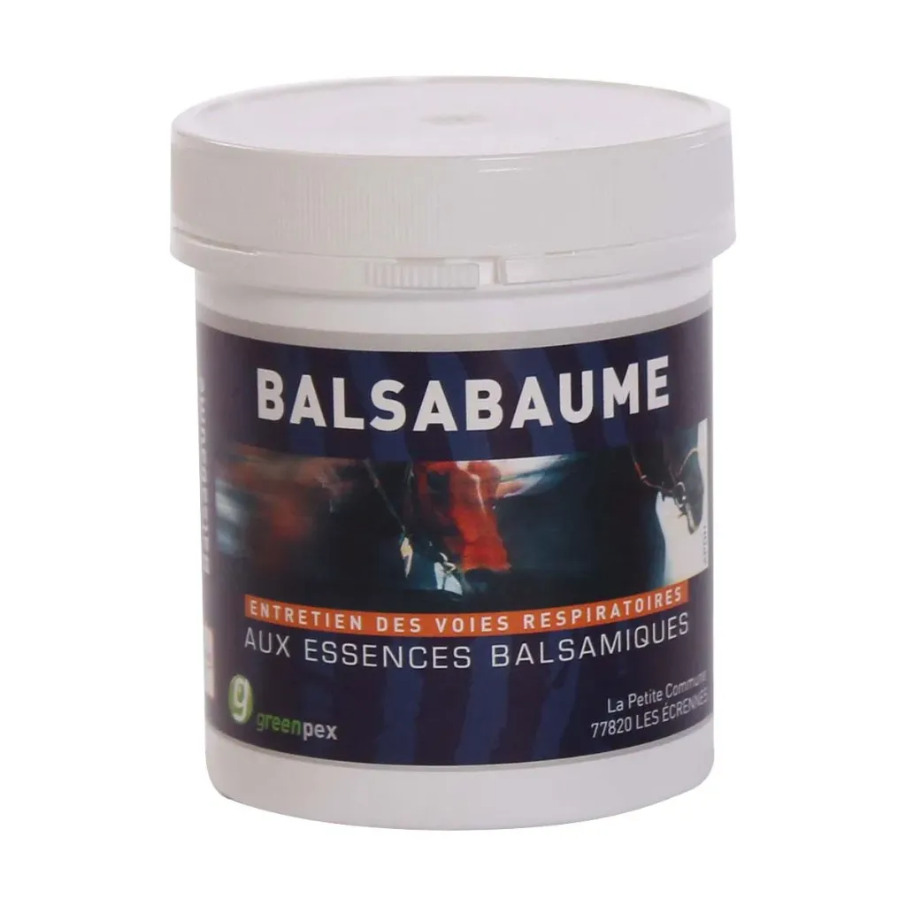 Balsabaume Greenpex baume nasal confort respiratoire cheval - 250ml