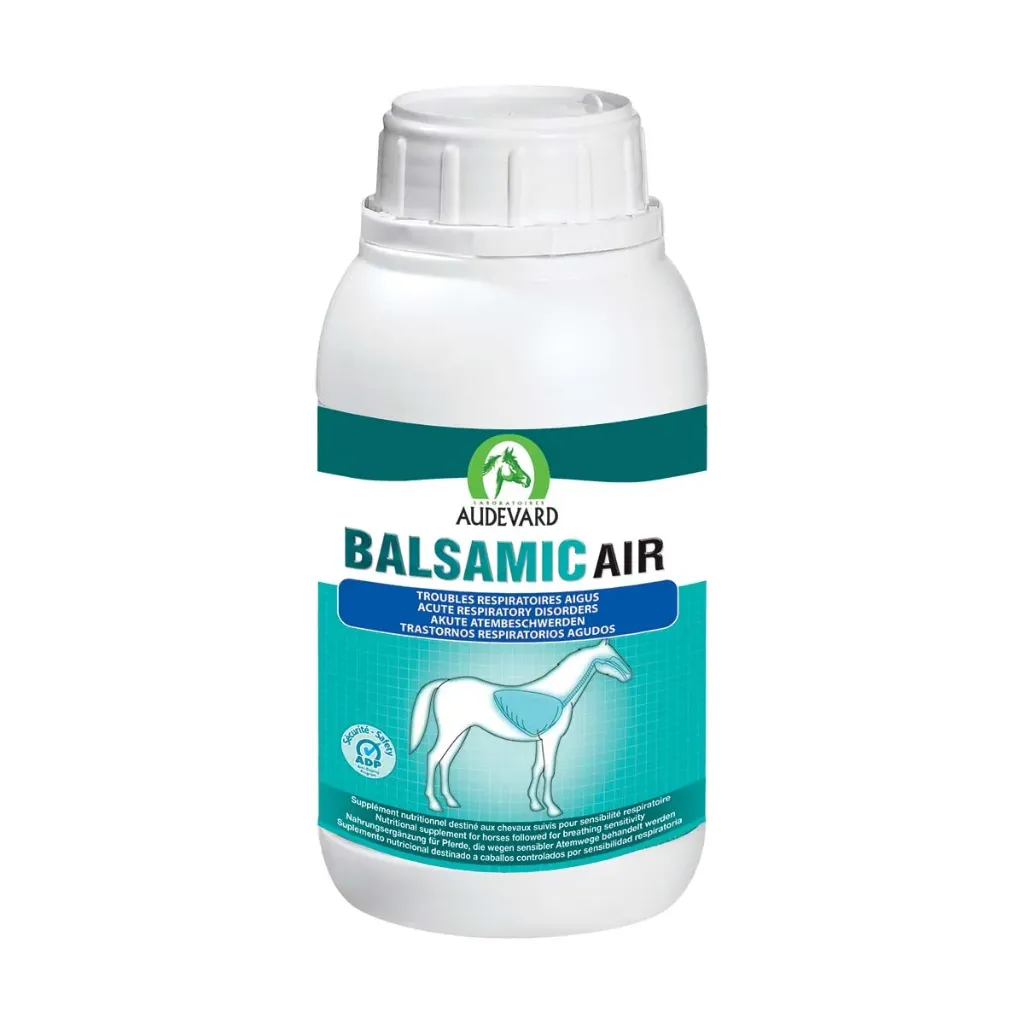 Audevard Balsamic Air Sirop confort respiratoire cheval voies supérieures - 1L