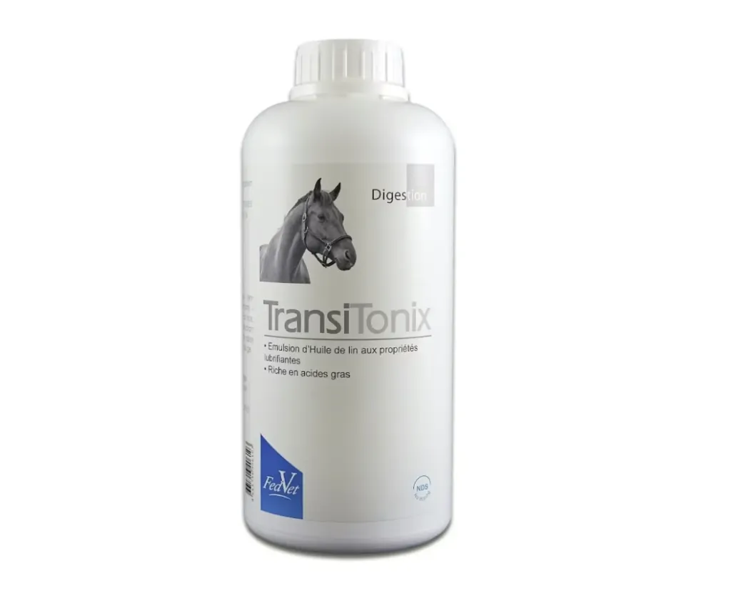 Fedvet TransiTonix Complément digestif cheval  transit intestinal & coliques de stase - 1L