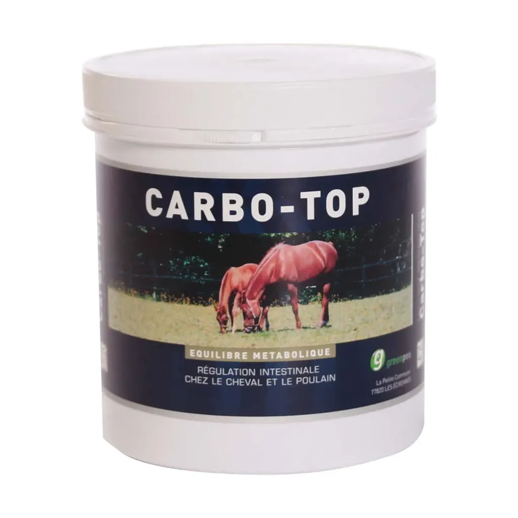 [48786] Greenpex Carbo-Top Complément digestif régulation intestinale poulain & cheval adulte - 1kg
