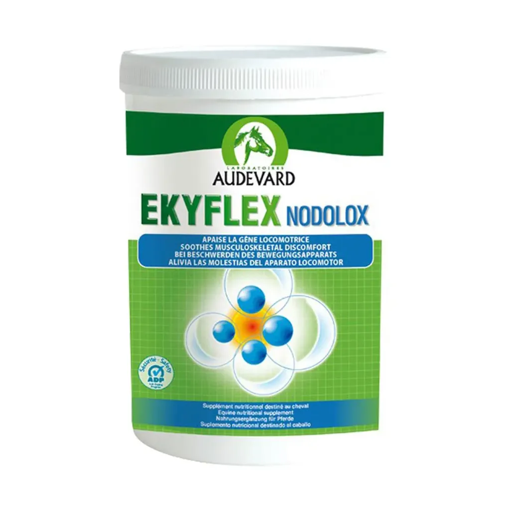 Audevard Ekyflex Nodolox complément locomoteur cheval, raideurs & articulations - Pot de 1,2 kg