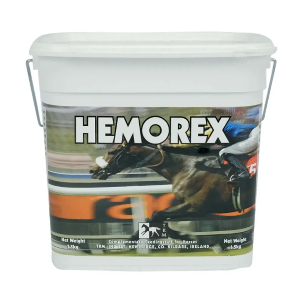 [39248] TRM Hemorex Complément HPIE cheval, saignements naseaux & capillaires pulmonaires - 1,5Kg