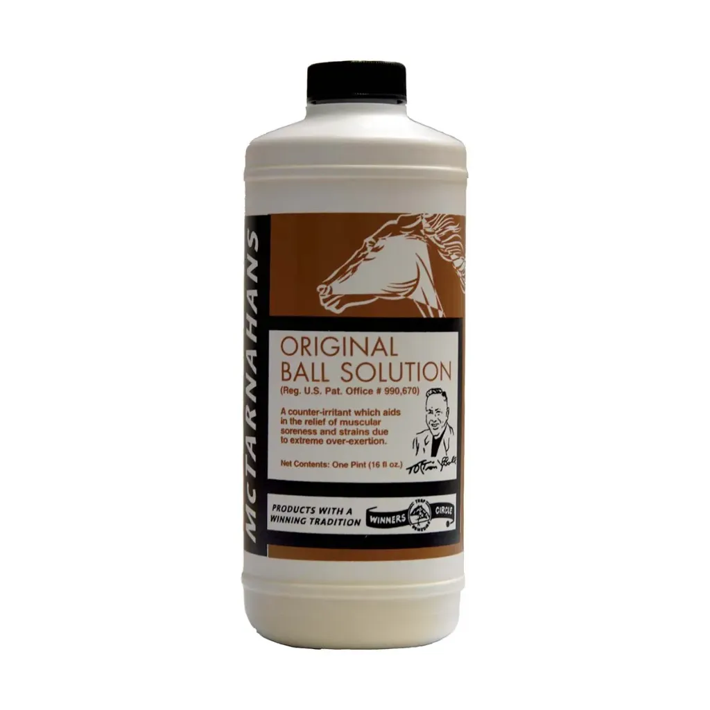 Original Ball Solution - Solution iodée tendons & articulations cheval, préparation à l'effort - 473ml