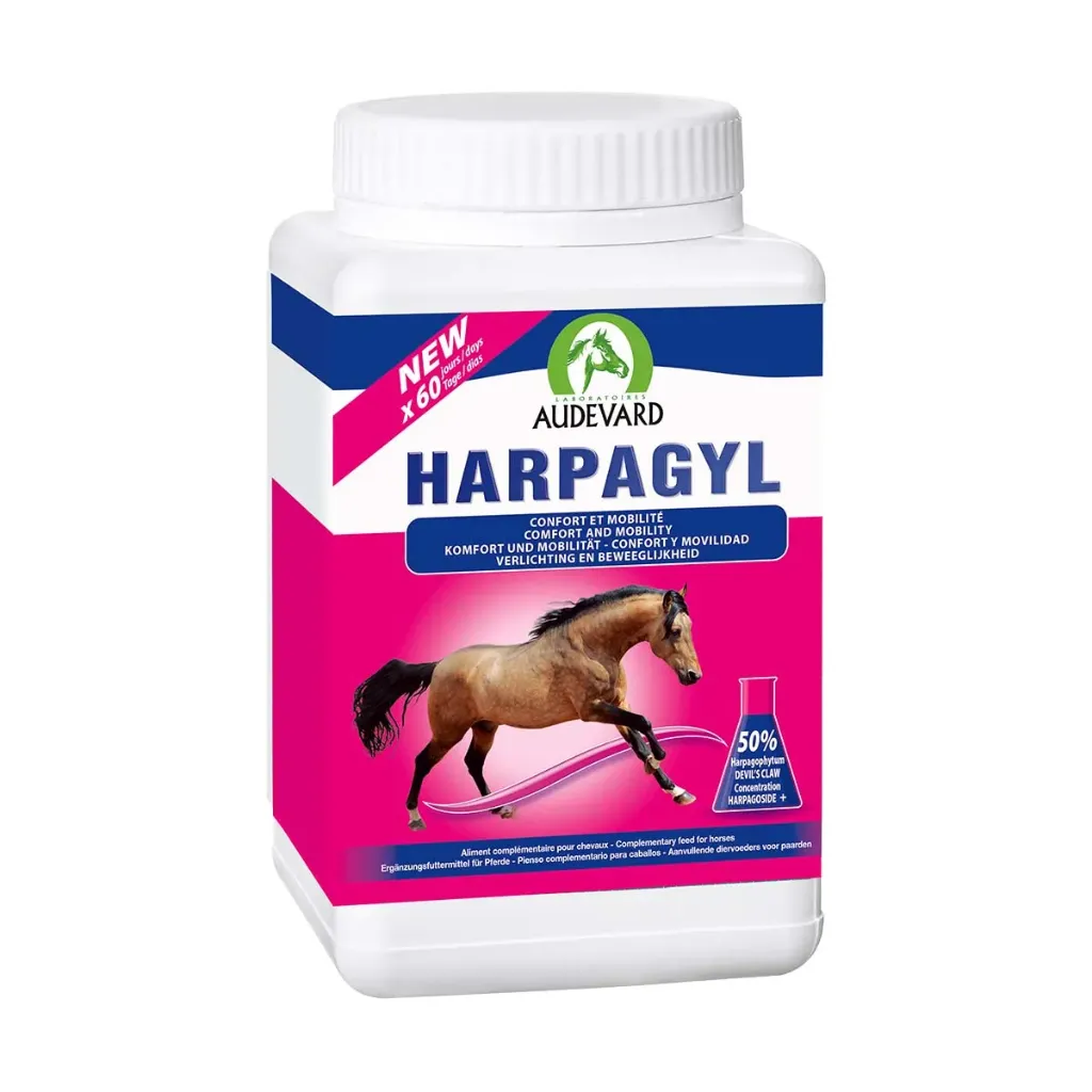 [19263] Audevard Harpagyl complément articulaire cheval, arthrose & raideurs - Boîte de 900 g