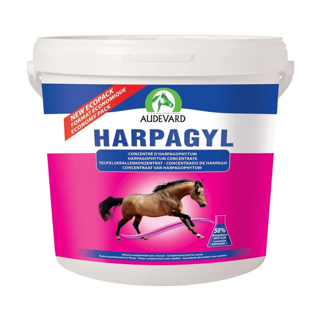 Audevard Harpagyl complément articulaire cheval, arthrose & raideurs - Seau de 4,5kg