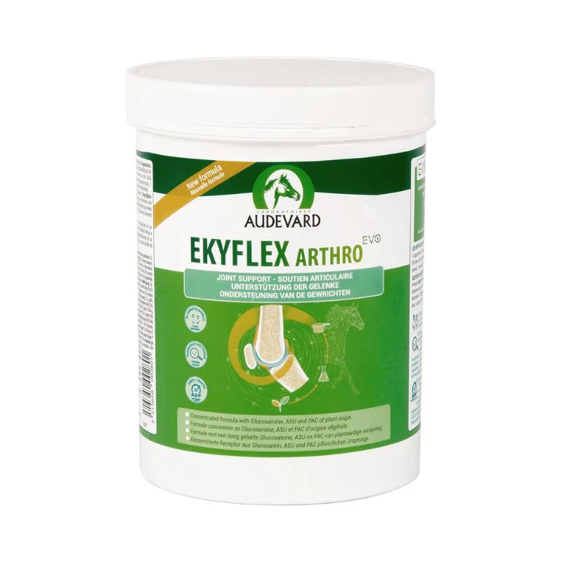 Audevard Ekyflex Arthro Evo complément articulaire cheval, triple protection cartilage- Pot de 900 g