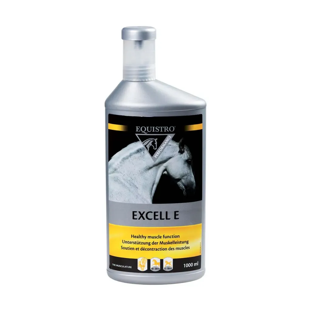 [35308] Equistro Excell E Complément musculaire cheval, vitamine E - Flacon de 250ml