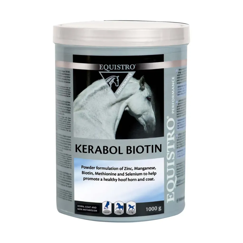 Equistro Kerabol Biotin Complément Sabots et robe cheval - 1kg
