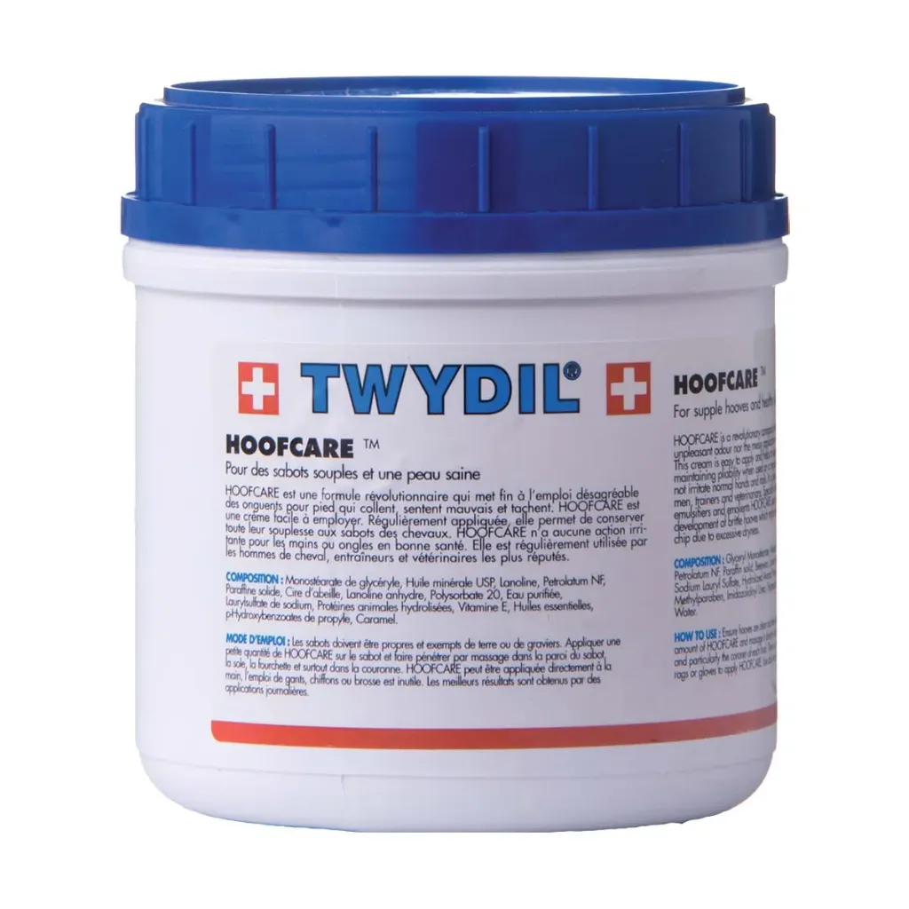 [36288] Twydil Hoofcare crème sabots secs & fissurés et irritations du paturon cheval - Pot de 500g