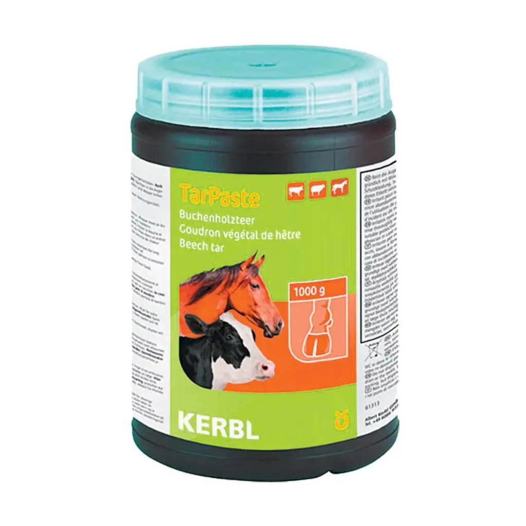 Goudron De Hêtre soin sabots cheval, anti-pourriture sole & fourchette - 1kg