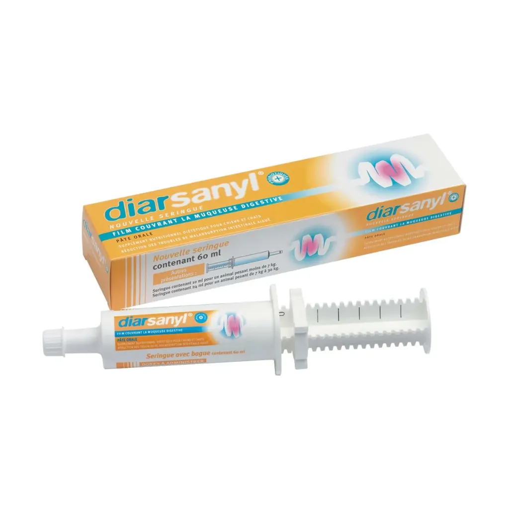 Darsanyl Plus Pansement intestinal cheval et poulain, diarrhée aiguë - 60ml