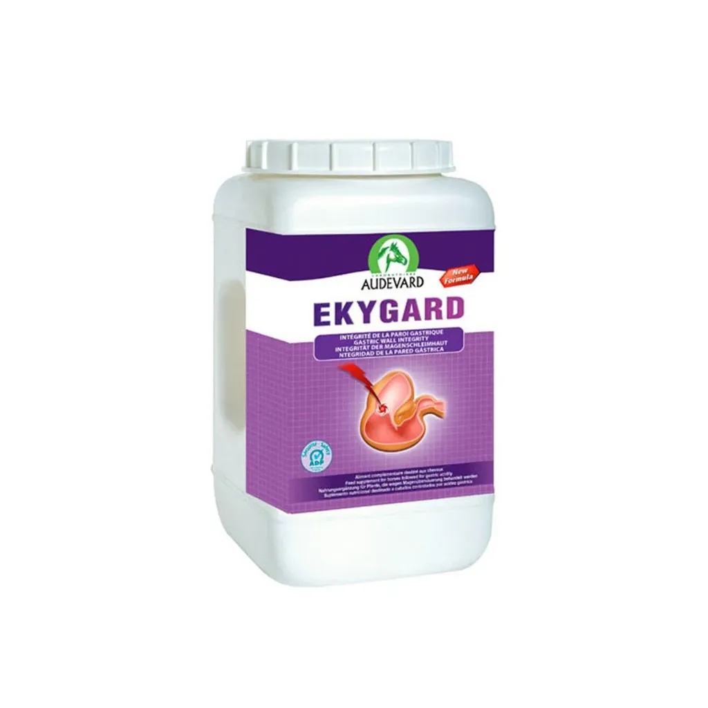 Audevard Ekygard+ Complément gastrique cheval, triple protection ulcères & acidité - Pot de 6 kg
