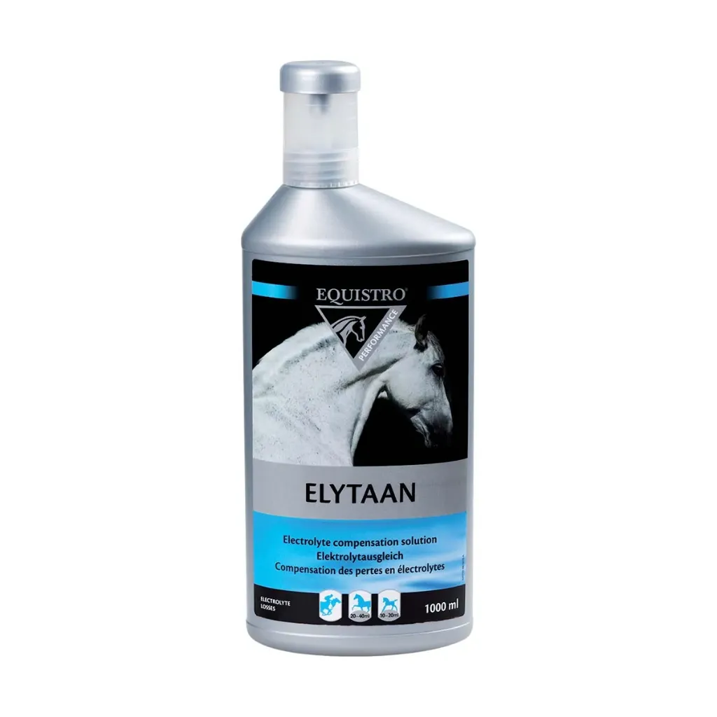 Equistro Elytaan Électrolytes liquide cheval, réhydratation post-effort - 1L