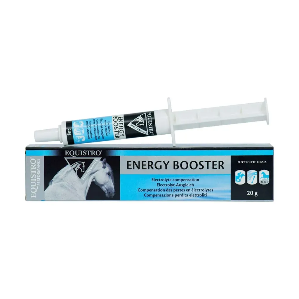 Equistro Energy Booster Électrolytes & énergie rapide cheval, récupération entre deux épreuves - 1x20g