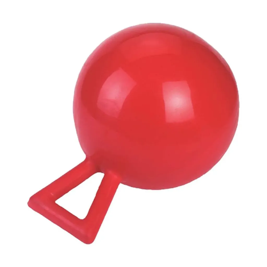 [817763] Balle de jeu pour cheval - rouge