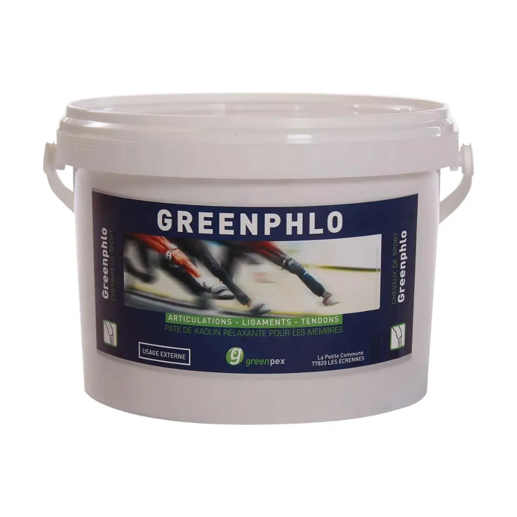 GREENPHLO – Pâte relaxante pour membres – Seau de 4 kg