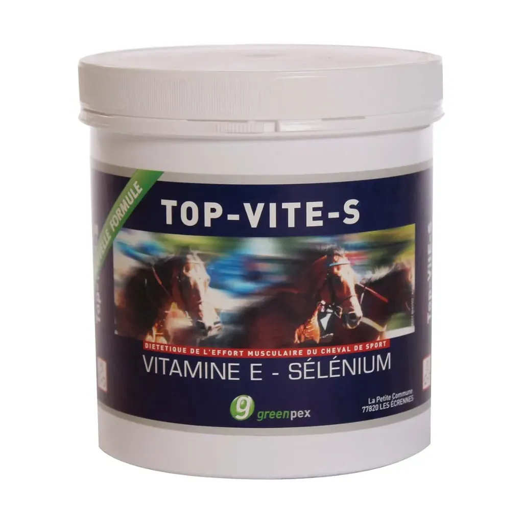 TOP-VIT E-S – Complément pour le cheval de sport – 0,5 kg