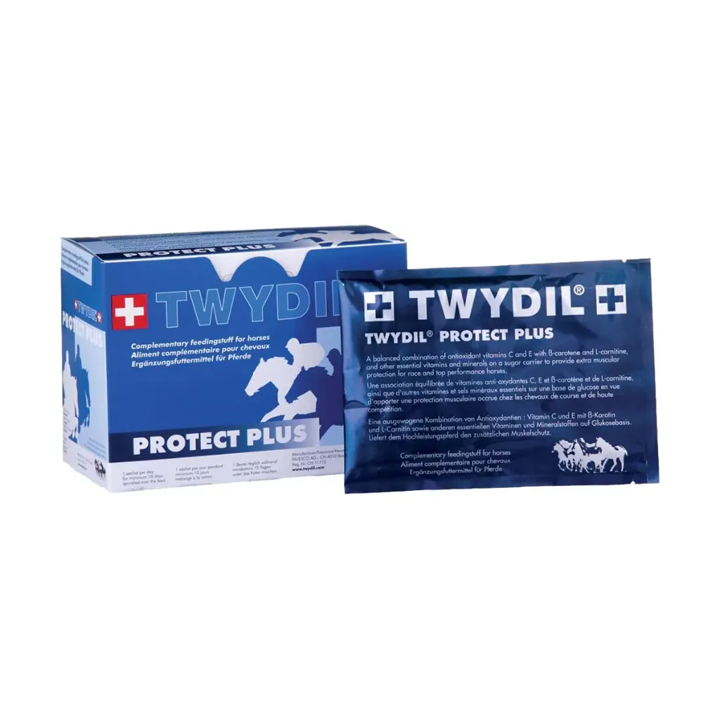 [37188] TWYDIL Protect Plus Antioxydant musculaire cheval, raideurs, endurance & compétition - 10 Sachets